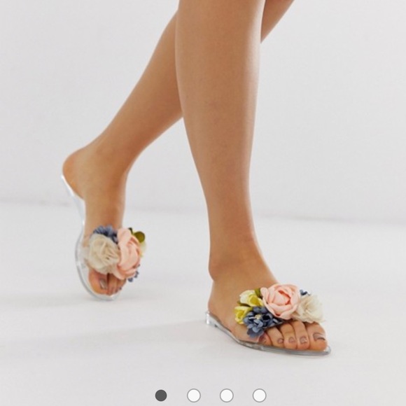 ASOS Brand new never worn   jelly slides size us 5 - Picture 1 of 4